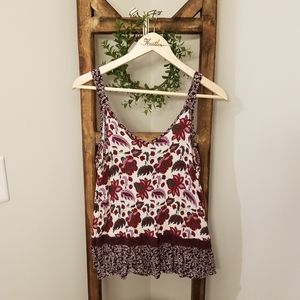 Maurices Tops - Maurices floral tie neck Tank Maurices Tops - Maurices floral tie neck Tank